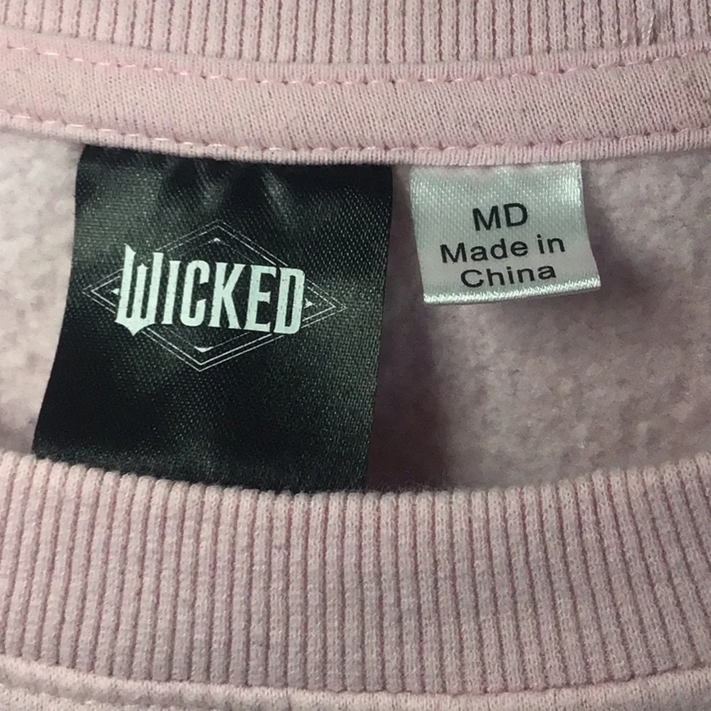 Wicked pale pink silver sweatsuit teen girls